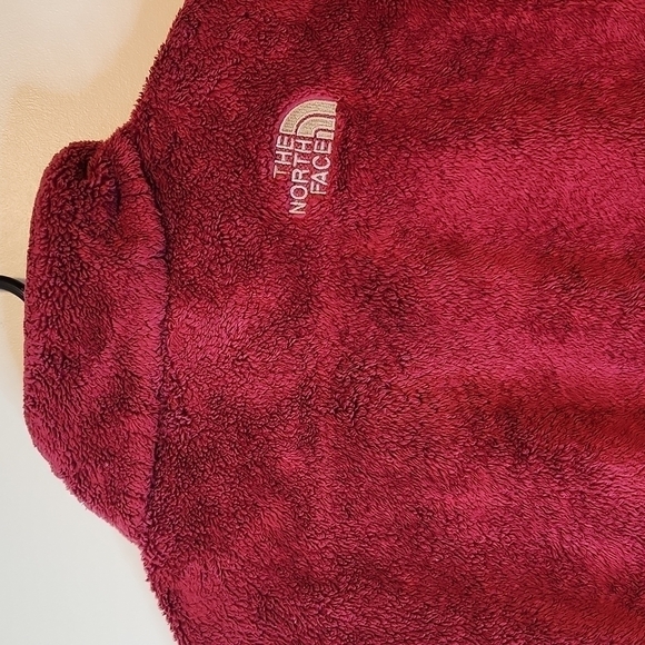 The North Face Full Zip Fleece Jacket Sweater Women's Size S/P Purple - Picture 10 of 11